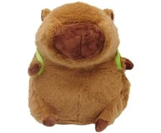 Minkštas žaislas Kapibara su kuprine, 20 cm