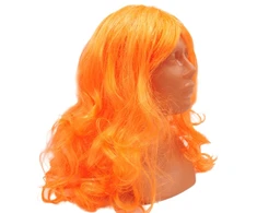 Oranžinių plaukų perukas, 45 cm