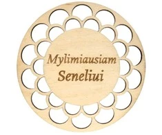 Padėkliukas "Mylimiausiam seneliui"