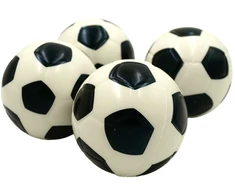 Paroloninis futbolo kamuoliukas-šokliukas, 10 cm