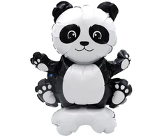 Pastatomas folinis balionas Panda, 34 x 45 cm