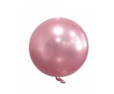 Perlamutriniai apvalūs balionai, 80 cm - Auksinė