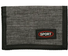 Pilka sportinio stiliaus piniginė