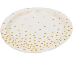 Popierinės lėkštės, 23 cm