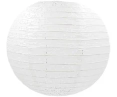 Popierinis žibintas, 35 cm - Raudona