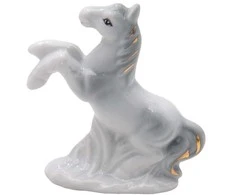 Porcelianinė statulėlė Žirgas, 7 cm - 8