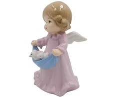 Porceliano statulėlė Angelas