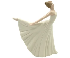 Porceliano statulėlė Balerina, h 22,5 cm