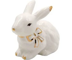 Porceliano statulėlė Kiškutis, 7 cm