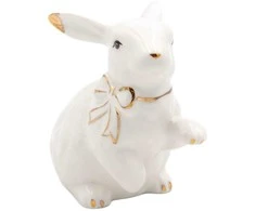Porceliano statulėlė Kiškutis, 9 cm