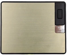 Portsigaras su žiebtuvėliu, įkraunamas USB - Pilka
