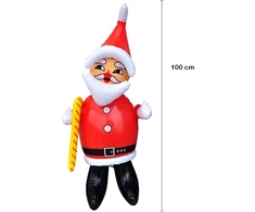Pripučiama Kalėdinė dekoracija Kalėdų senelis, 100 cm