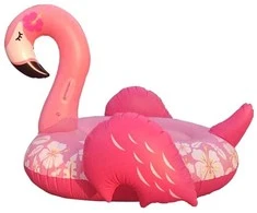 Pripučiamas plaukimo plaustas Flamingas