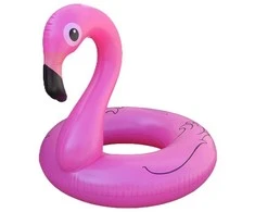 Pripučiamas plaukimo ratas Flamingas