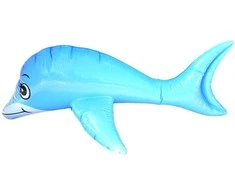 Pripučiamas žaislas Delfinas
