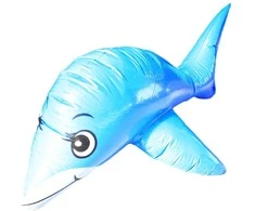 Pripučiamas žaislas Delfinas