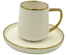 Puodelis su lėkštute, 200 ml