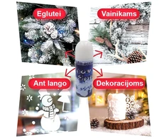 Purškiamas dirbtinis-tirpstantis sniegas, 250 ml