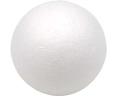 Putplasčio burbulas dekoravimui, 8 cm
