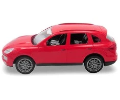 Radijo bangomis valdomas automobilis, 23x8x9 cm - Raudona