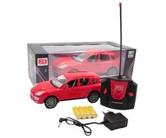 Radijo bangomis valdomas automobilis, 23x8x9 cm - Raudona