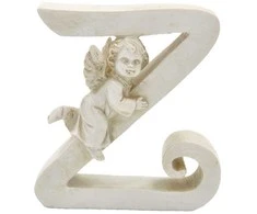 Raidė "Z" su angeliuku, 13 cm