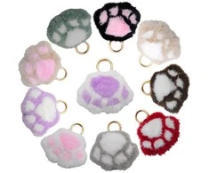 Raktų pakabukas Katino letenėlė (Cat Paw) - Šviesiai ruda