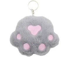 Raktų pakabukas Katino letenėlė (Cat Paw) - Rožinė
