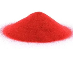 Raudonas dekoratyvinis smėlis, 1kg