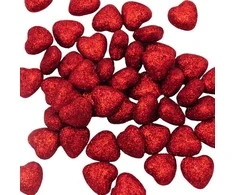 Širdelės, 2 cm (50 vnt.)