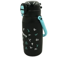 Sportinė plastikinė gertuvė (2in1 sistema), 750 ml - Rožinė