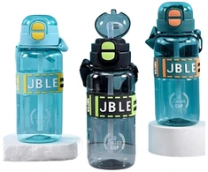 Sportinė plastikinė gertuvė (2in1 sistema), 800 ml - Juoda