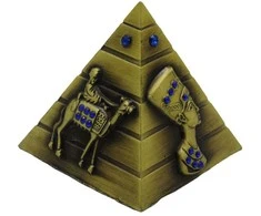 Statulėlė Egipto piramidė, h 6,5x5,5x5,5 cm