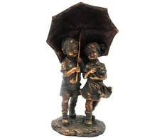 Statulėlė Vaikai po skėčiu, 26x15x8 cm