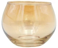 Stiklinė vaza, h 7 cm