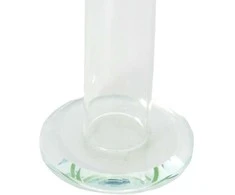 Stiklinė vaza-kolba, h 28 cm