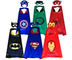 Superherojaus apsiaustas ir kaukė vaikams (3-6 m.) - 1