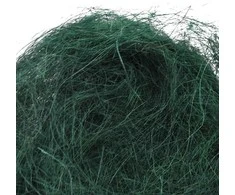Tamsiai žalios drožlės dovanų pakavimui, 50 g