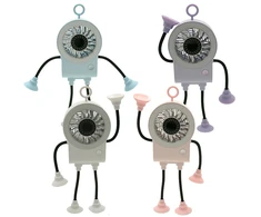 USB įkraunamas ventiliatorius Robotukas - Melsva