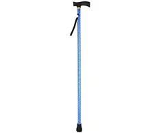 Vaikščiojimo metalinė lazda, 92 cm - Ruda