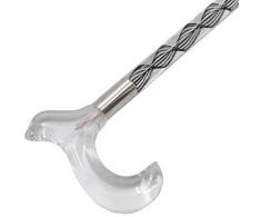 Vaikščiojimo plastikinė lazda, 95 cm - Žalia