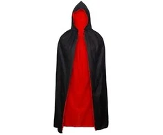 Vampyro apsiaustas su gobtuvu, 140 cm