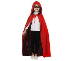 Vampyro apsiaustas su gobtuvu, 140 cm