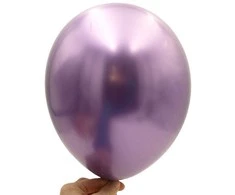 Violetiniai perlamutriniai balionai, 50 vnt.