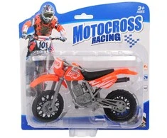 Žaislinis motokroso motociklas