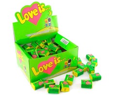 Karmtomoji guma Love is Obuolių ir citrinų skonis, 4,2 g x 100 vnt