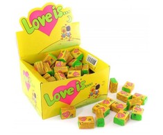 Kramtomoji guma Love is Coconut-Pineapple, 4,2g x 100 vnt.