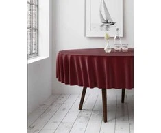 Apvali staltiesė Restly Bordo D250