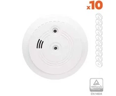 Dūmų ir anglies monoksido (smalkių) detektorius AD-700S (10 vnt.)