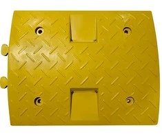 Gulintis policininkas - greičio mažinimo kalnelis Eurostal 40 cm pločio vidinė dalis geltona H4